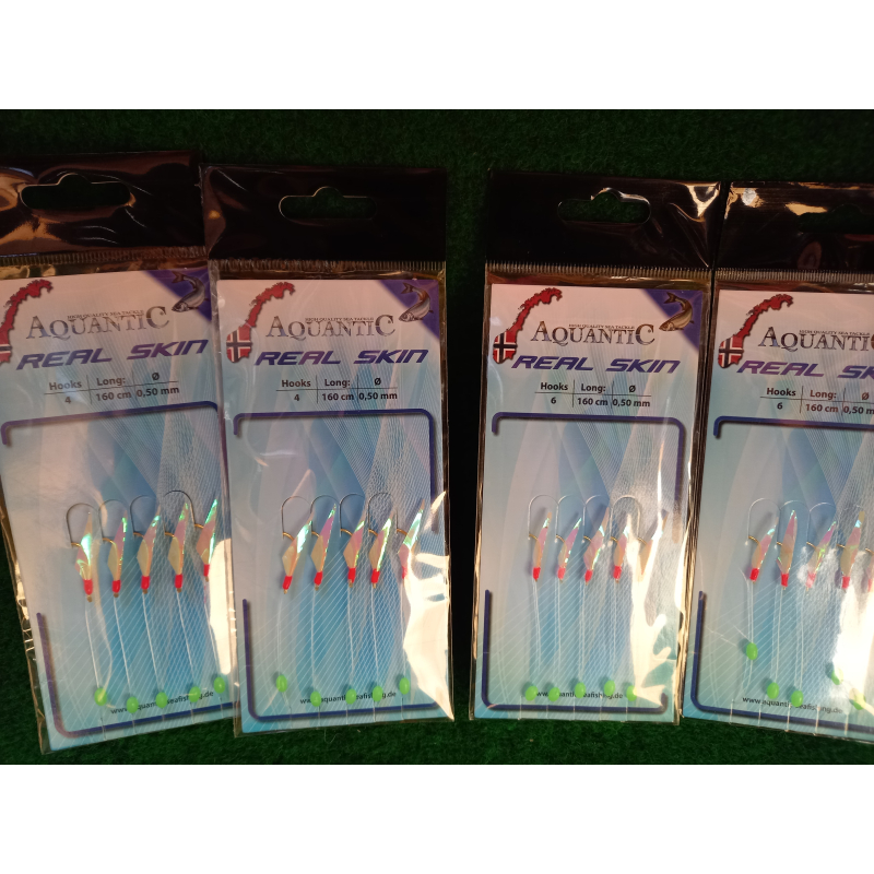 Haring Paternosters (Real Skin) in #4 en #6